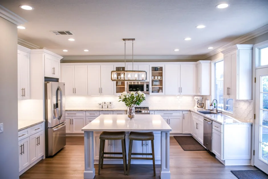 "Interior of a luxury home showcasing a spacious open-plan living area with minimalist design, part of the 'Top 10 Luxury Homes You Must See in 2025'."