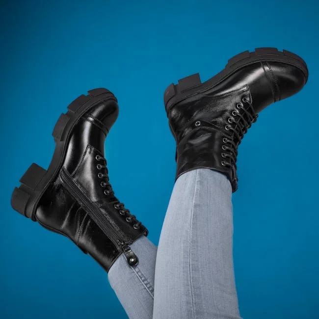 "Cutting-edge platform boots with a bold futuristic look, part of the Top 10 Must-Have Boots for Women in 2025 collection."